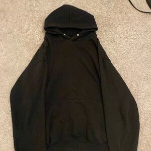 Medium Simple Black hoodie